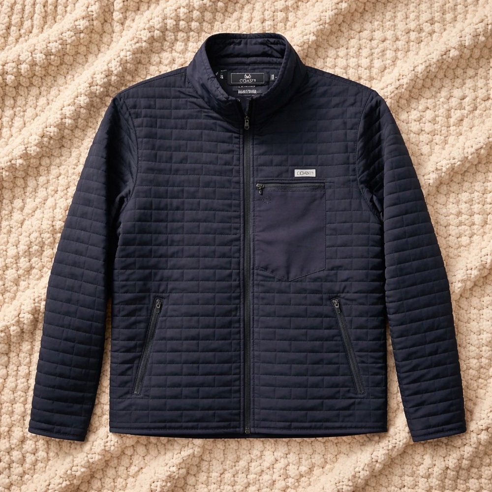 Men's Coast Foresail jacket. NWOT Navy‎ Blue size Medium